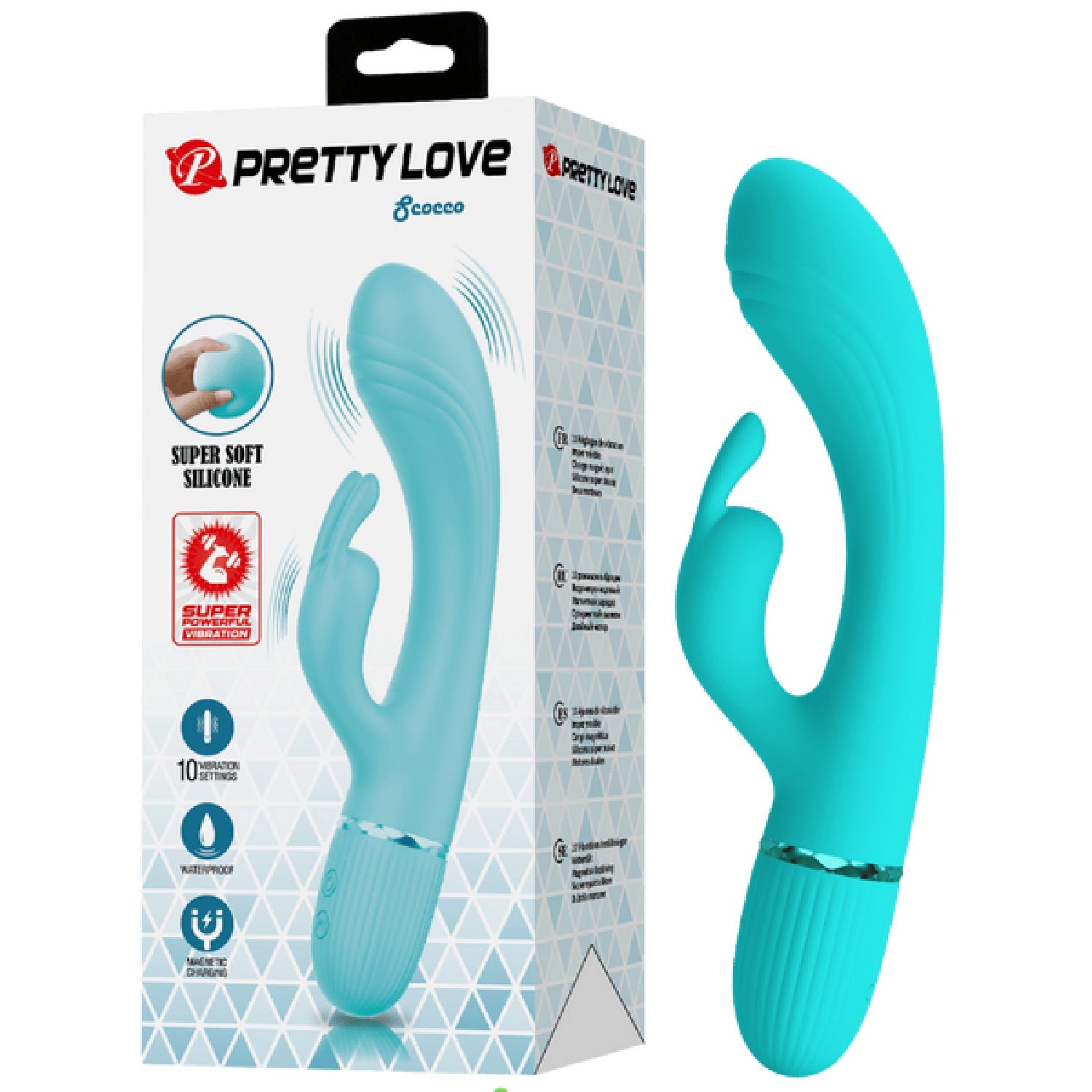 Scocco Super Soft Silicone Dual Motor – Rabbit Vibrator > Vibrators > Ladies > Rabbit