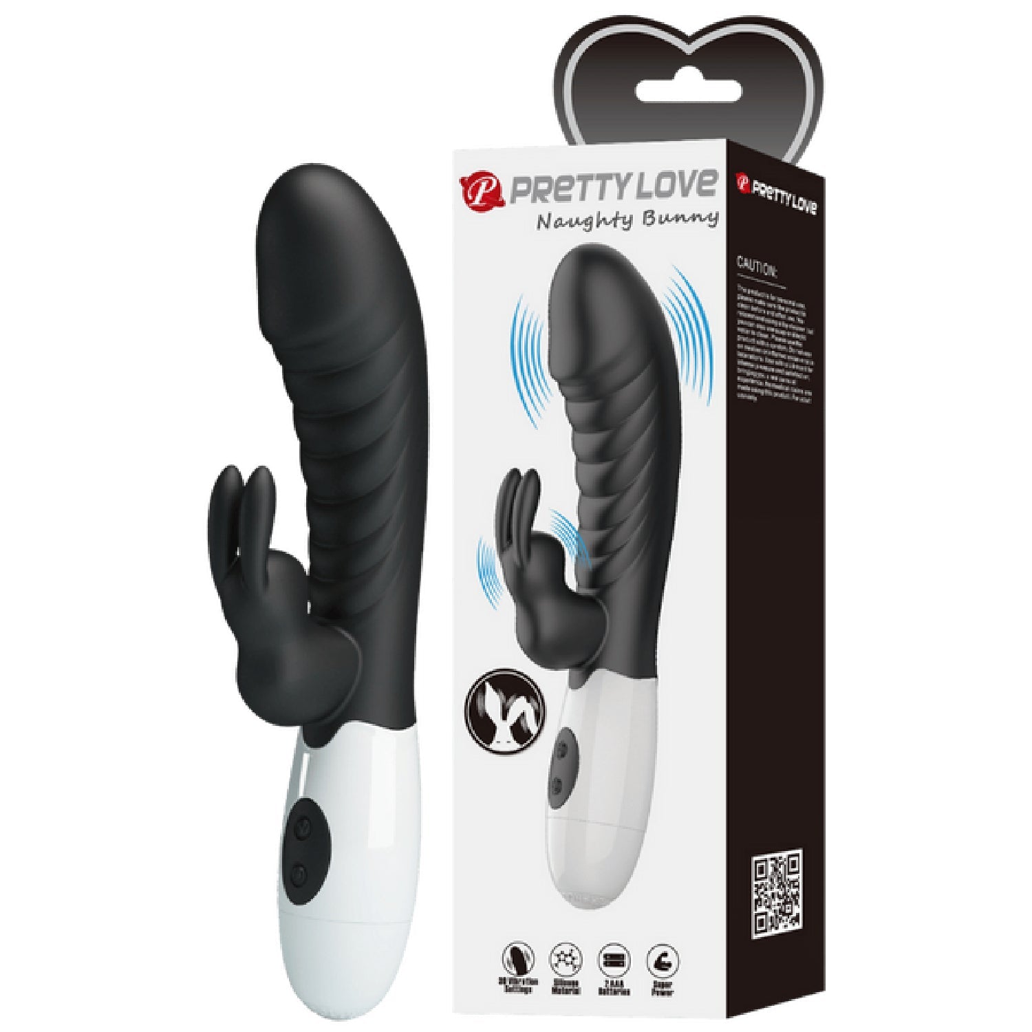 Naughty Bunny – Dual Stimulator Vibrator With G-Spot And Clitoral Vibration > Vibrators > Ladies > Rabbit