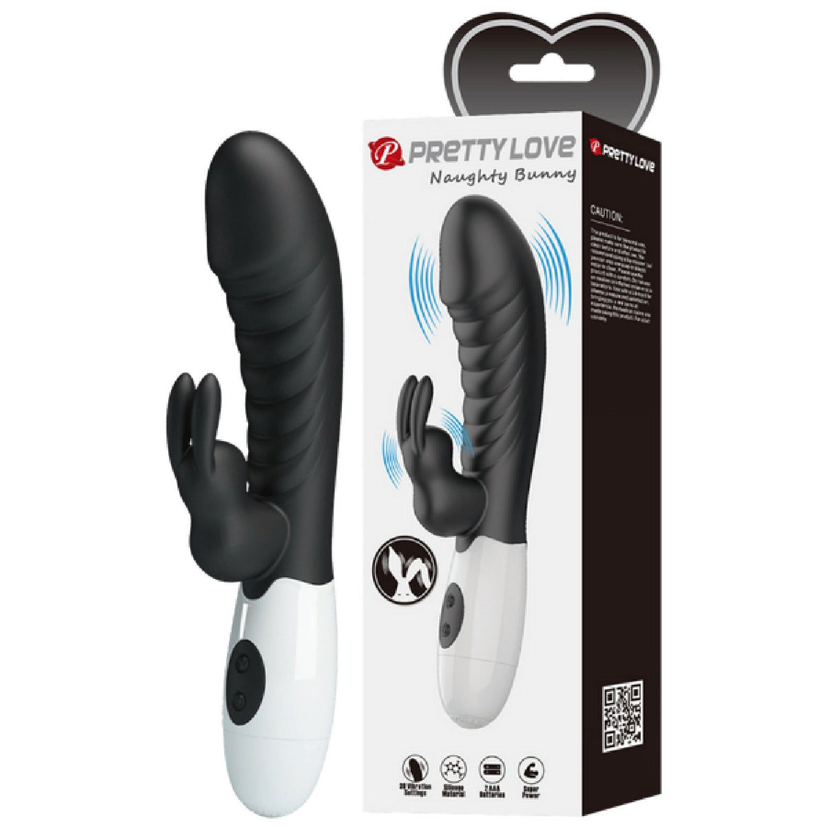 Naughty Bunny – Dual Stimulator Vibrator With G-Spot And Clitoral Vibration > Vibrators > Ladies > Rabbit