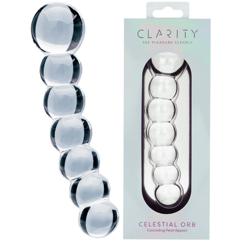Celestial Orb – 5.4 Inch Handblown Borosilicate Glass Double-Ended Dildo > Glass > Dildos
