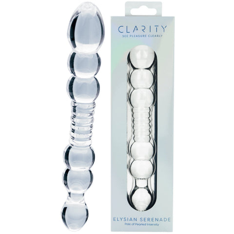 Elysian Serenade – 7.5 Inch Handblown Borosilicate Glass Dildo > Glass > Dildos