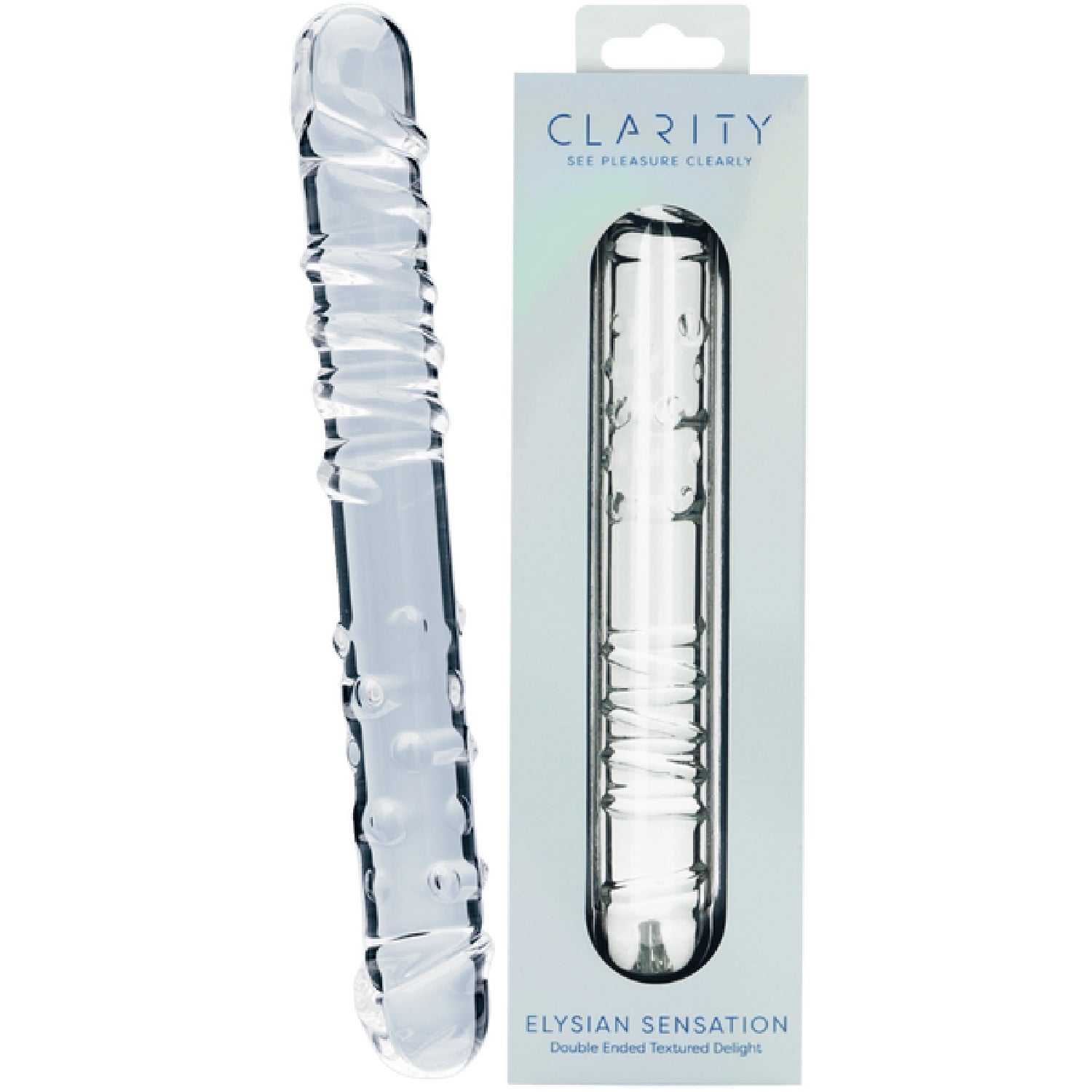 Elysian Sensation – 7.1 Inch Double-Ended Glass Dildo > Glass > Dildos