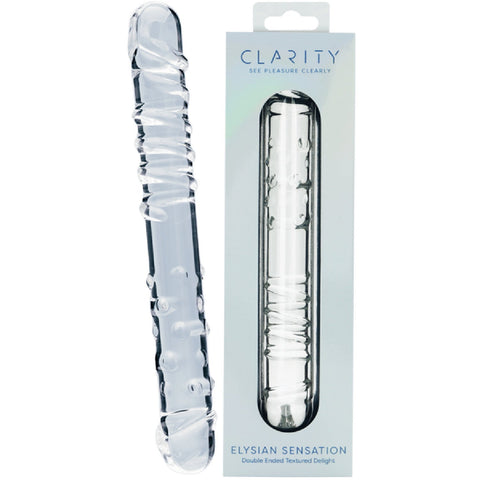 Elysian Sensation – 7.1 Inch Double-Ended Glass Dildo > Glass > Dildos