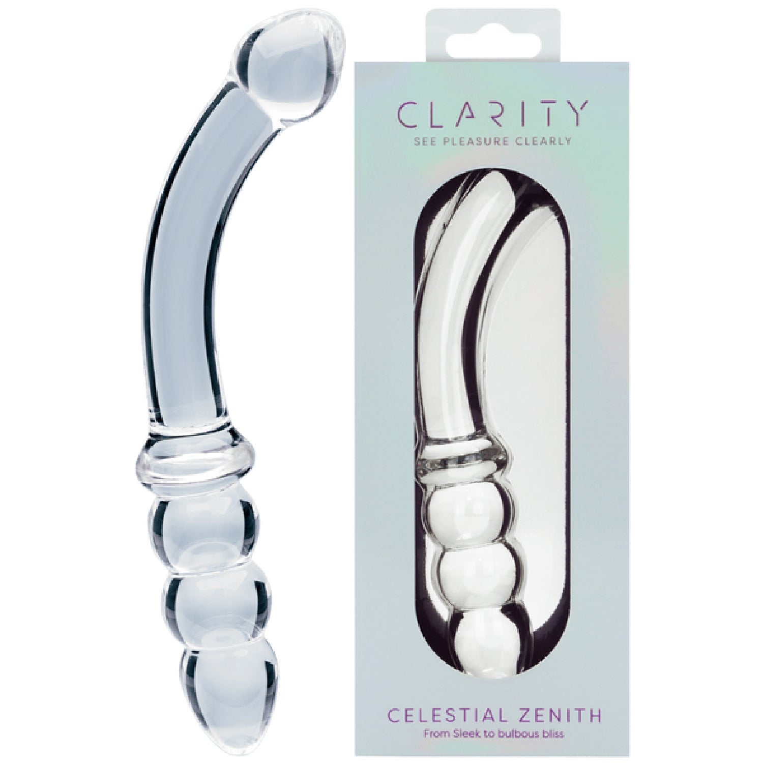 Celestial Zenith – 6.5 Inch Double-Ended Borosilicate Glass Dildo > Glass > Dildos
