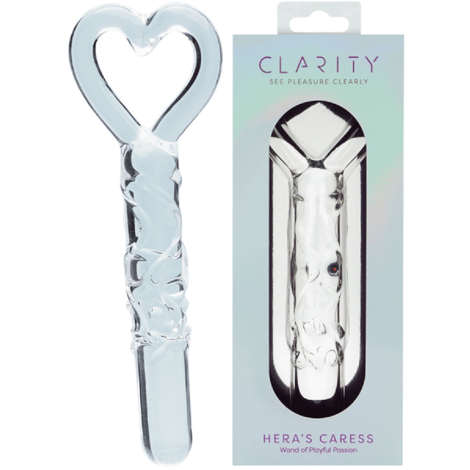 Hera’s Caress Handblown Borosilicate Glass Dildo 5.9 Inch Durable Intimate Accessory > Glass > Dildos Main image