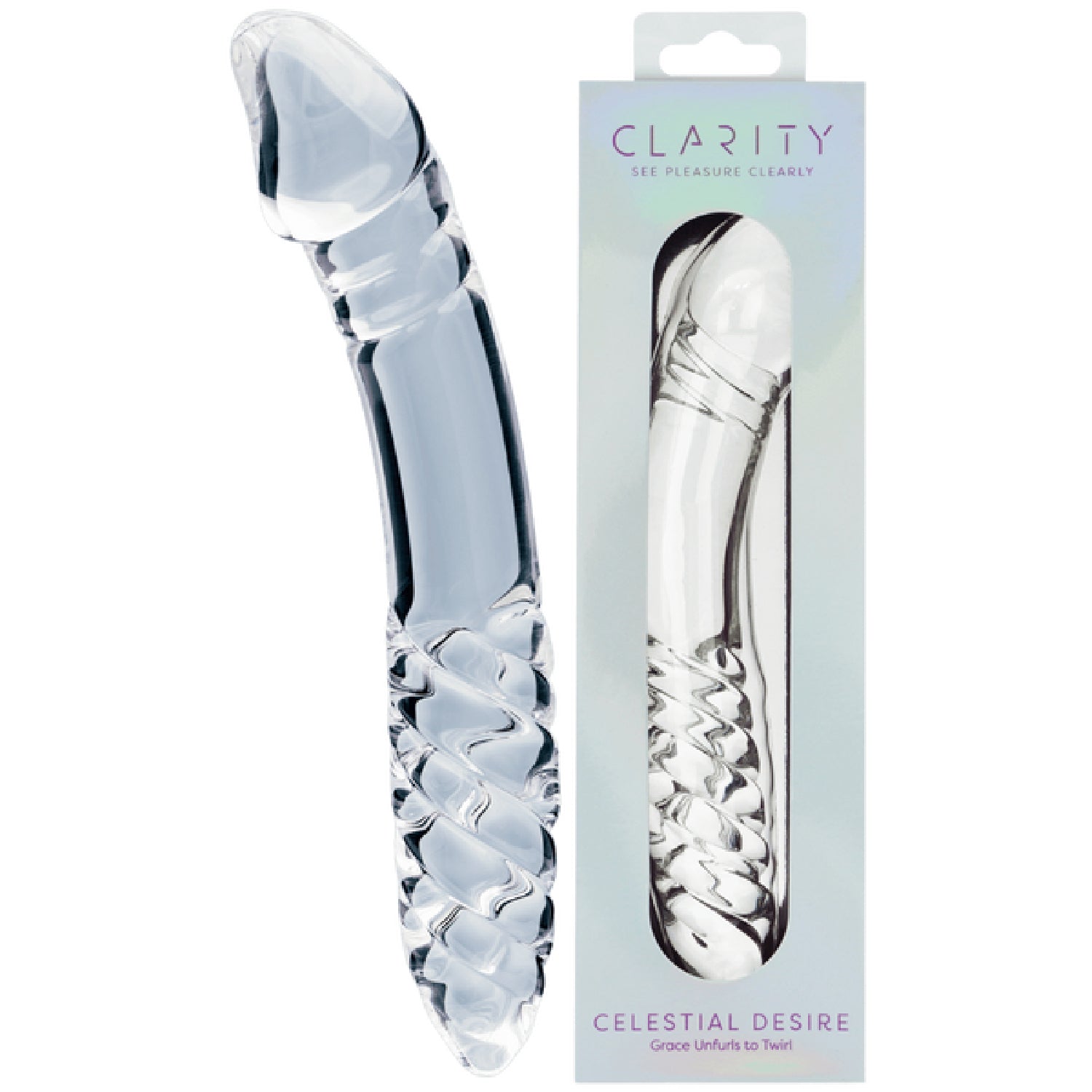 Celestial Desire – 7.4 Inch Double-Ended Borosilicate Glass Dildo > Glass > Dildos