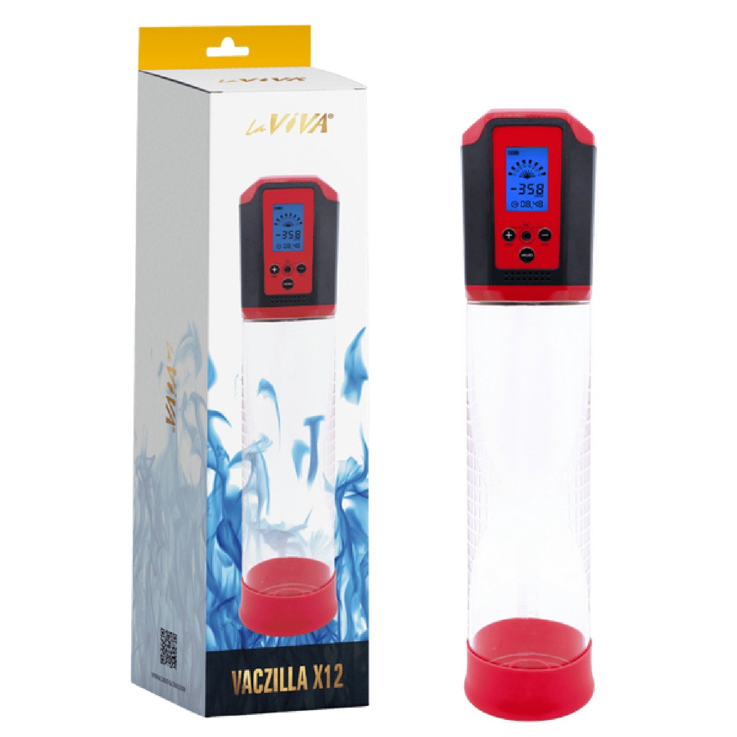 Vaczilla X12 USB Electronic Penis Pump – 7.9 Inch Phthalates Free Rechargeable Penis Pump > Pumps > Penis Pumps Electric