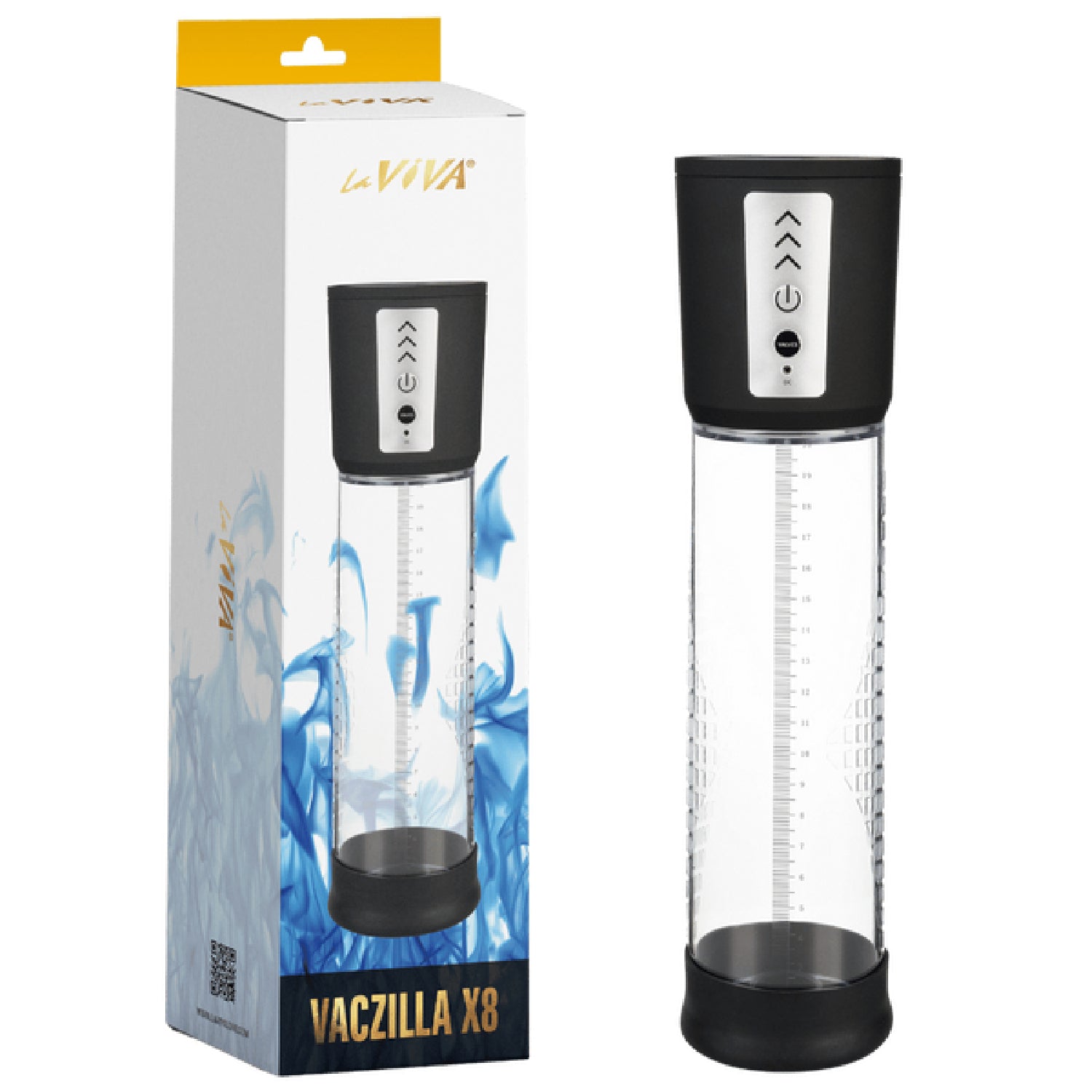 Vaczilla X8 USB Electronic Penis Pump – 3 Adjustable Pressure Levels Phthalates-Free > Pumps > Penis Pumps Electric Main image
