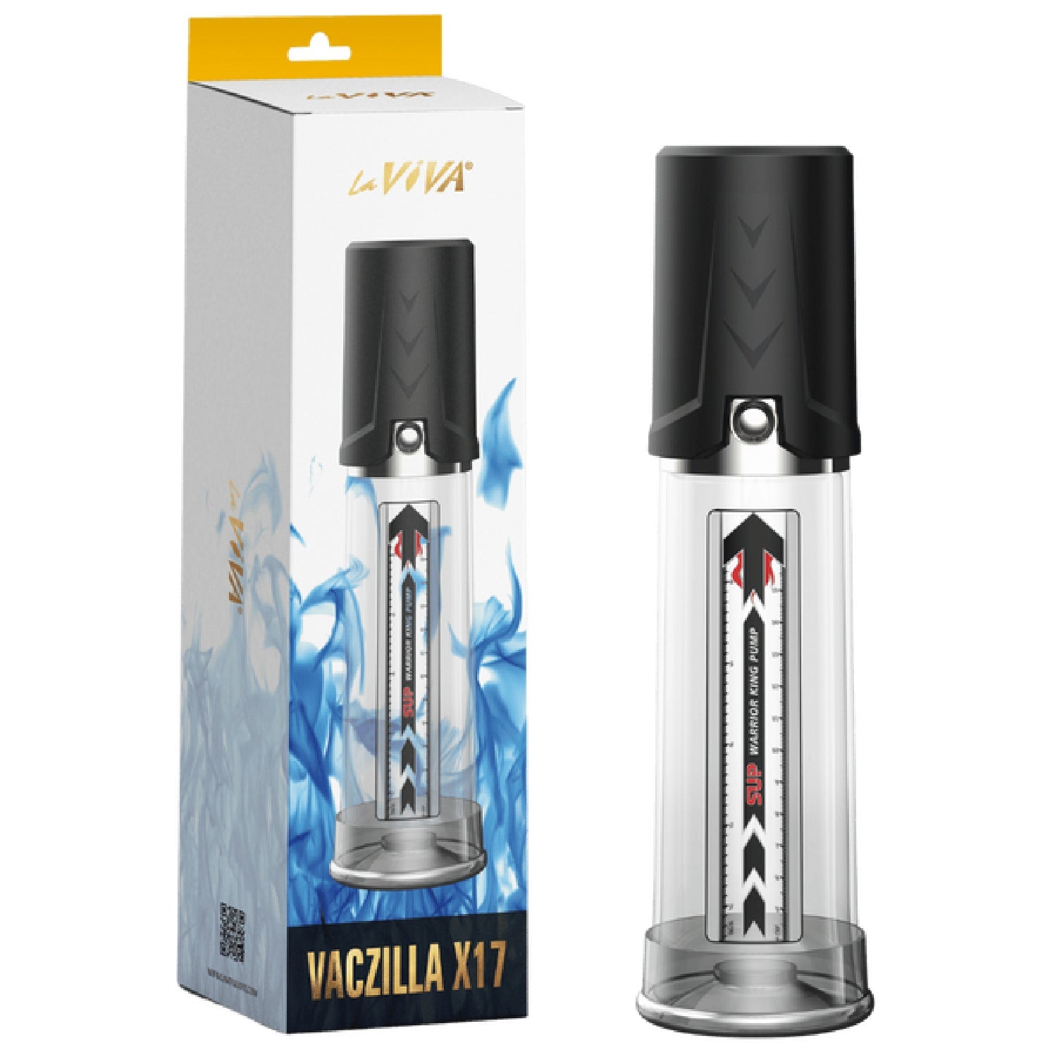 Vaczilla X17 Warrior – Easy-Use Cylinder Pump with Silicone Sleeve and Penis Ring > Pumps > Penis Pumps Electric