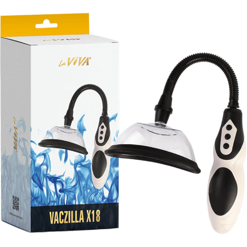 Vaczilla X18 (Transparent) – USB Rechargeable Silicone Rim Vagina Pump > Pumps > Female Pumps