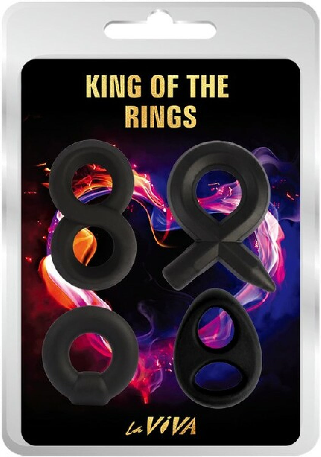 Laviva King of the Rings – Premium Silicone Cockring Set > Cock Ring > Sets