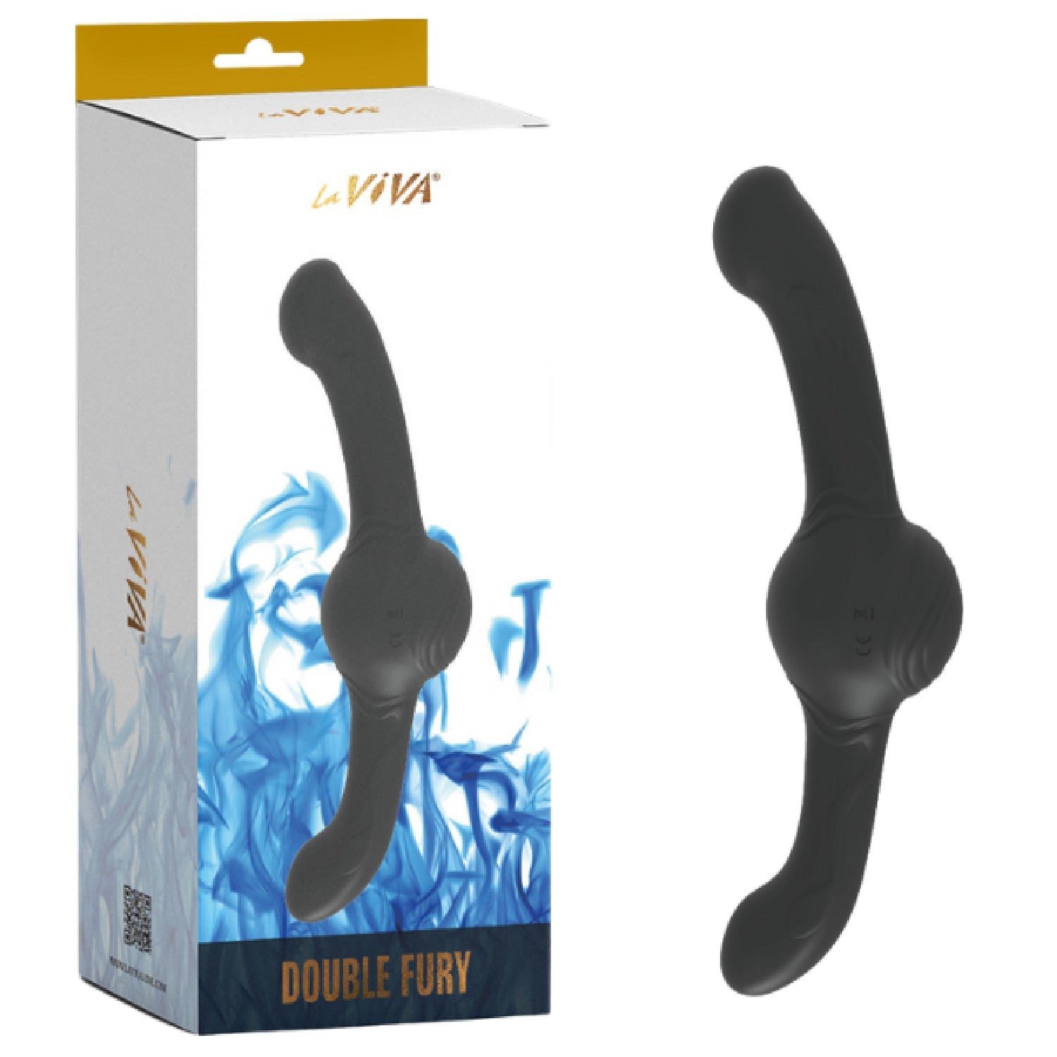 Double Fury Oscillating Thrust – Waterproof 30cm Rechargeable Vibrator > Dildos > Double Dildos