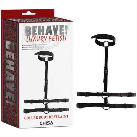 Collar Body Restraint – Adjustable Bondage Restraint > Bondage Gear > Collars & Leashes