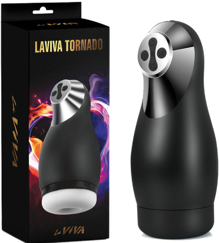 Laviva Tornado – 212mm Suction and Vibration Stroker > Sex Toys For Men > Masturbators > Vibrating