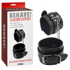 Be Good Wrist Cuffs – Fully Adjustable Metal Hook Restraints Bondage Accessory > Bondage Gear > Restraints