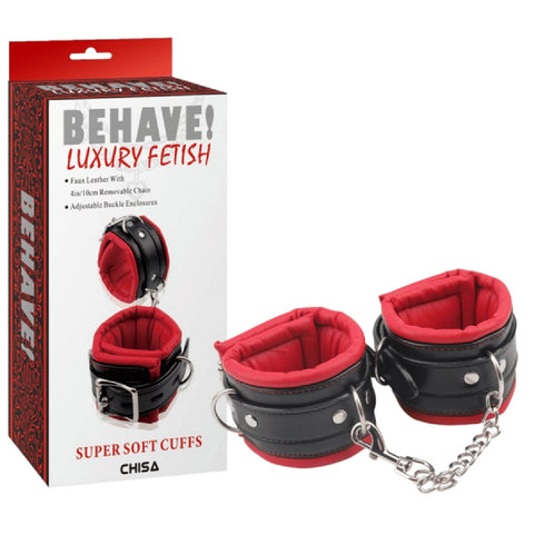 Super Soft Ankle Cuffs – Adjustable Metal Hook Restraint Cuffs > Bondage Gear > Restraints
