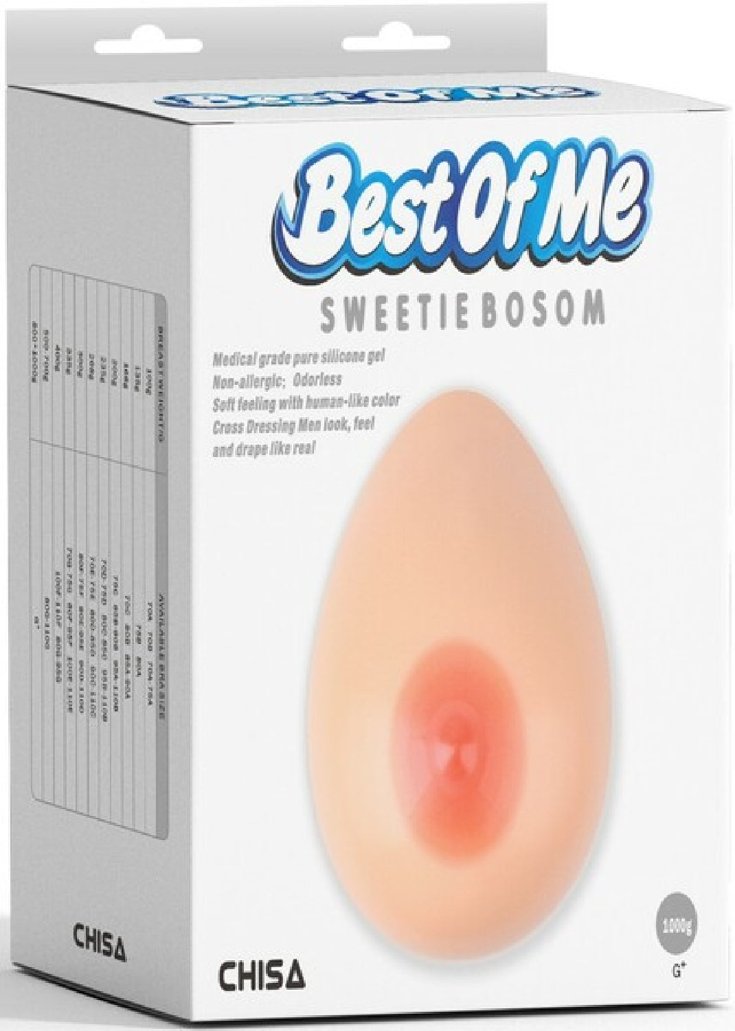Sweetie Bosom Large (1000g) > Gender > Bodywear Main image