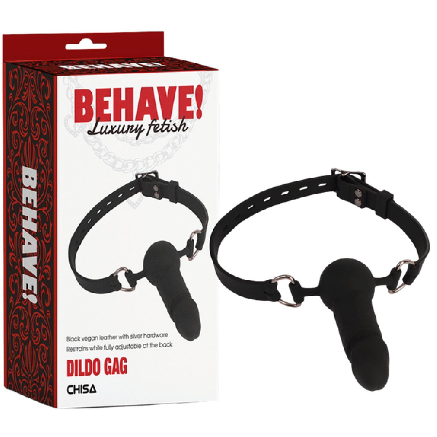 Dildo Gag – Adjustable Restraint Gag Device > Bondage Gear > Gags and Bits Main image