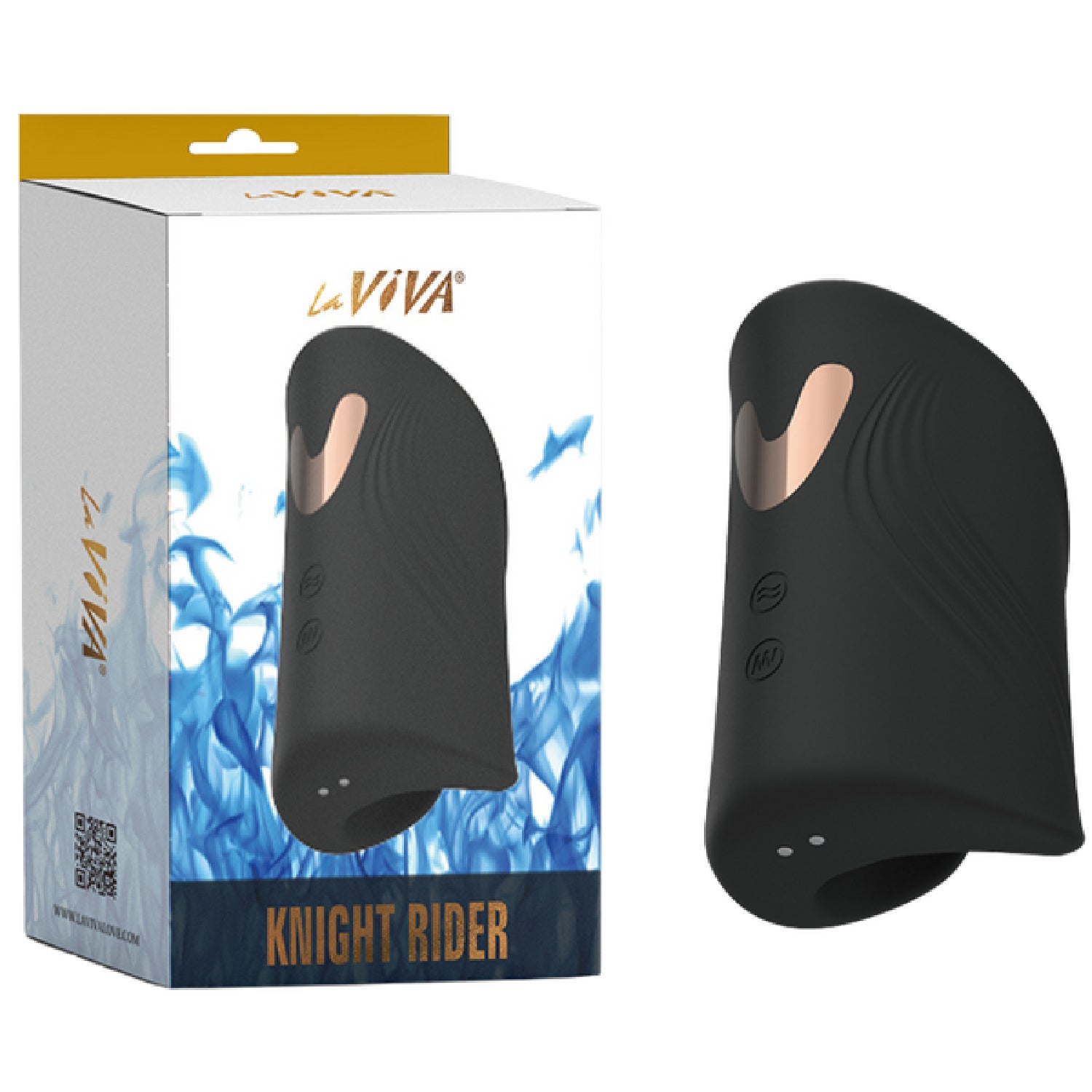 Knight Rider – Waterproof Rechargeable Vibrator with 5 Vibration and Tapping Modes > Sex Toys For Men > Masturbators Cup