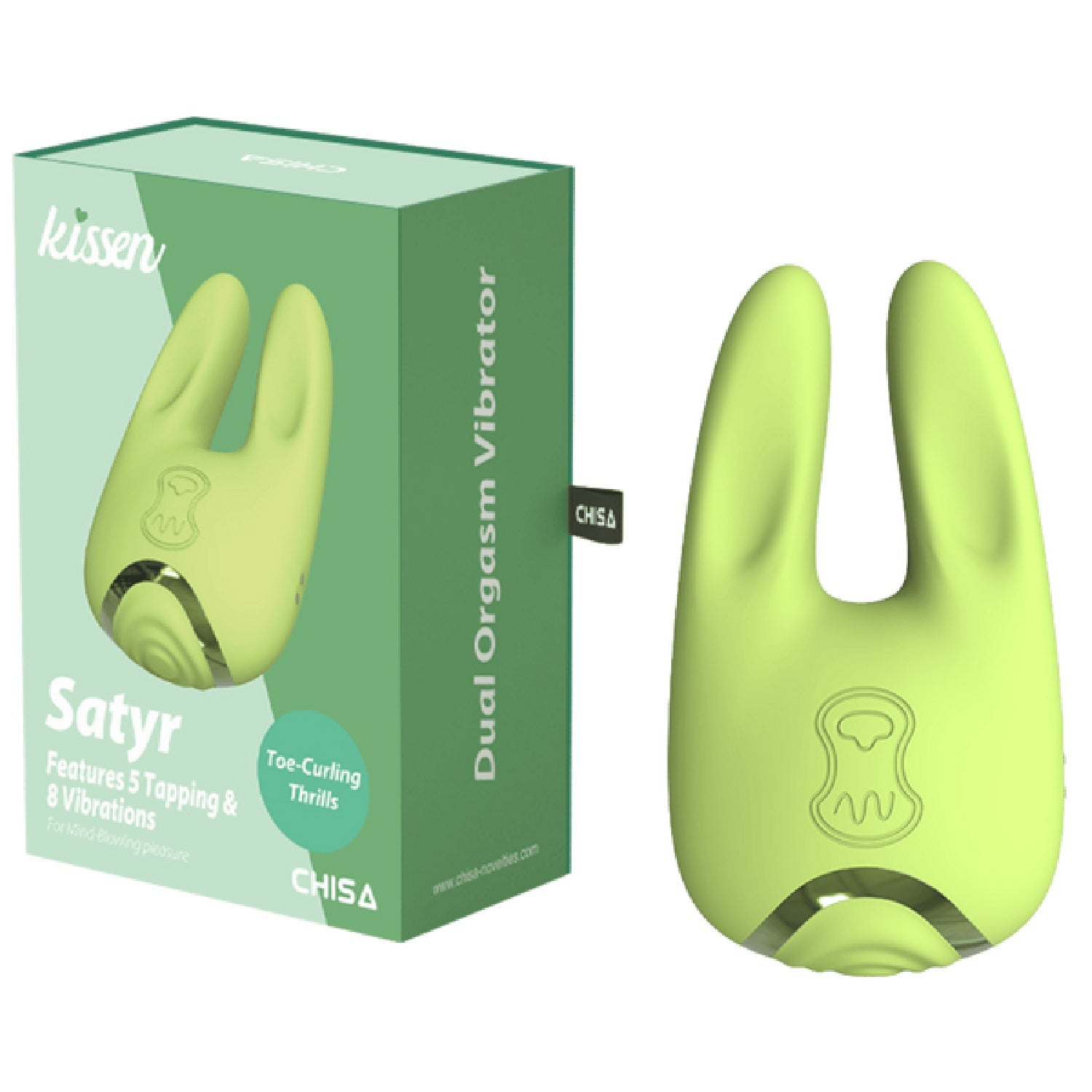 Satyr – Waterproof Silicone Vibrator with Tapping and Vibration Functions Secondary image