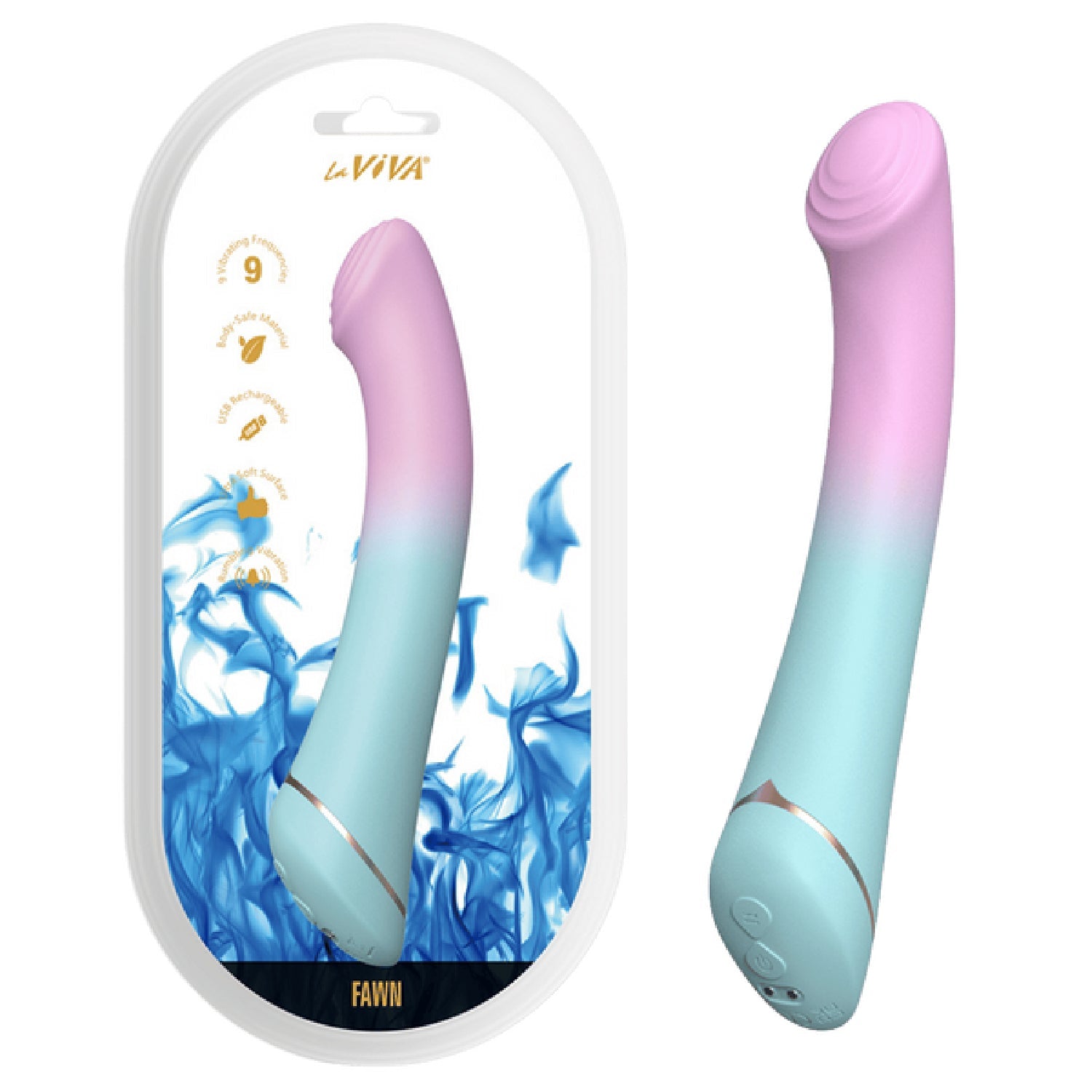 Rechargeable Fawn – Waterproof Vibrator with 9 Frequency Vibrations > Vibrators > Standard Vibrators