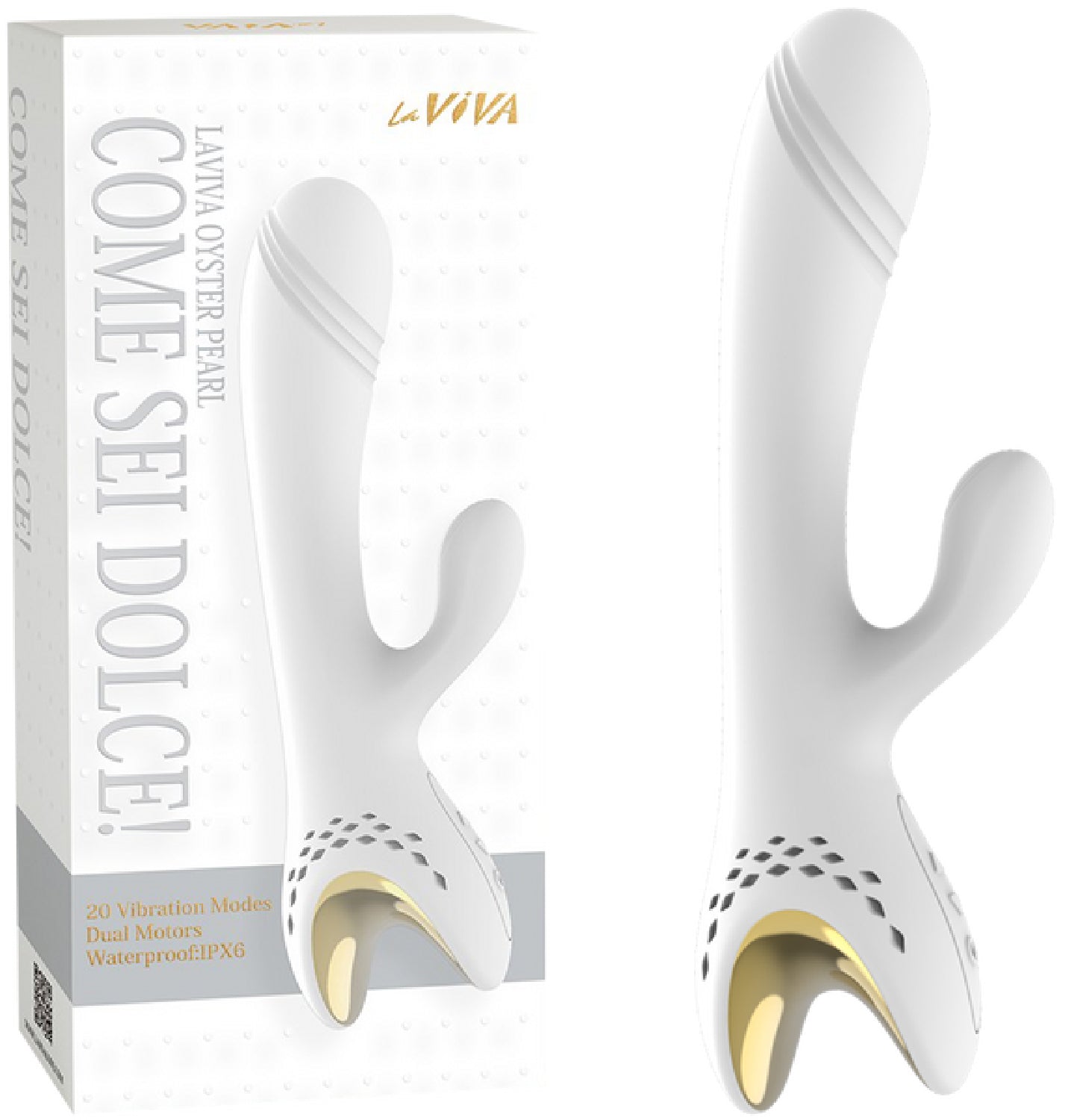 Come Sei Dolce – Luxury Vibrator with 20 Vibration Modes > Vibrators > Ladies > Rabbit Main image