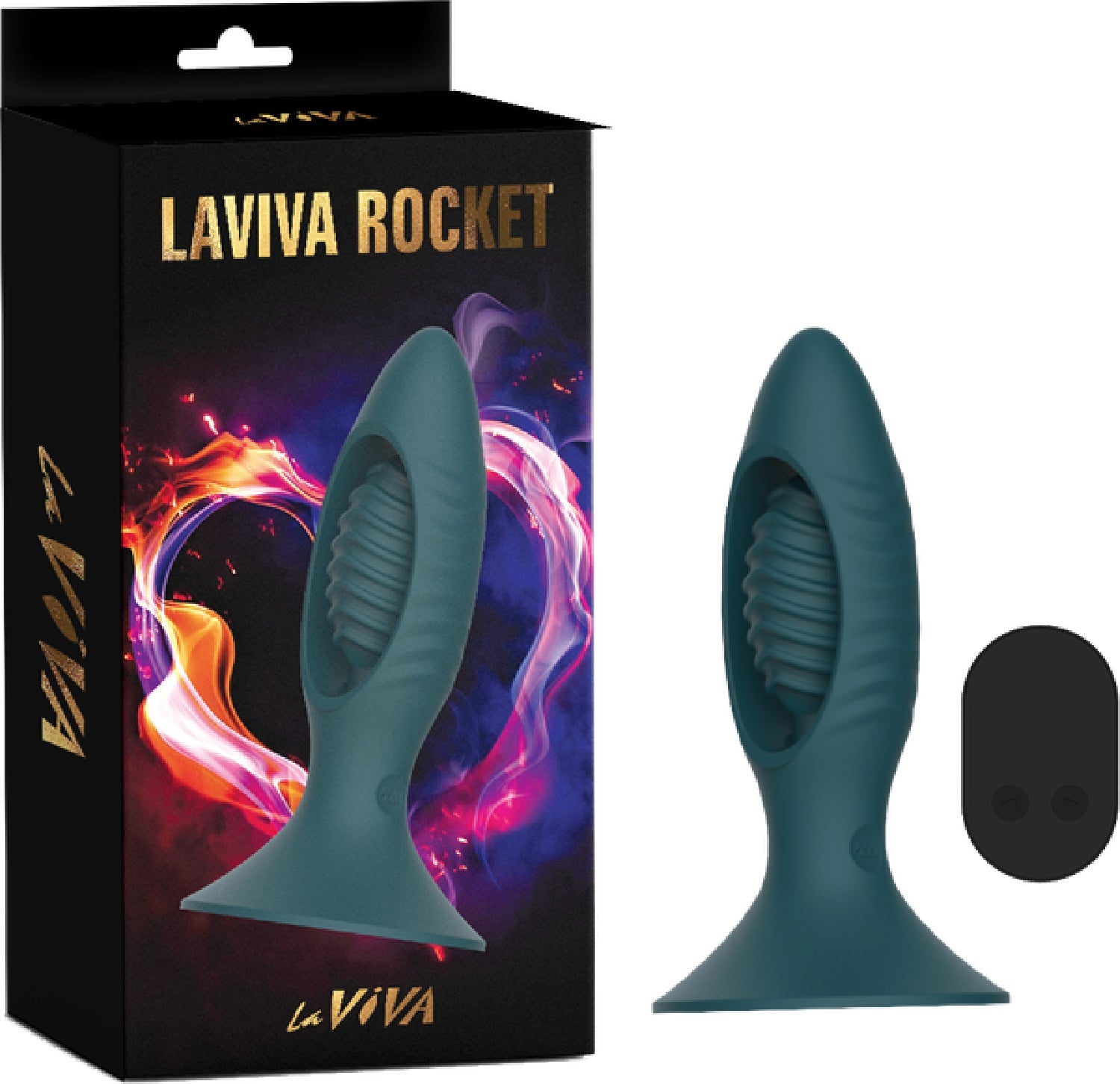 Lavina Rocket Butt Plug – Remote-Controlled 60mm Diameter > Anal Range > Vibrating Butt Plugs Main image