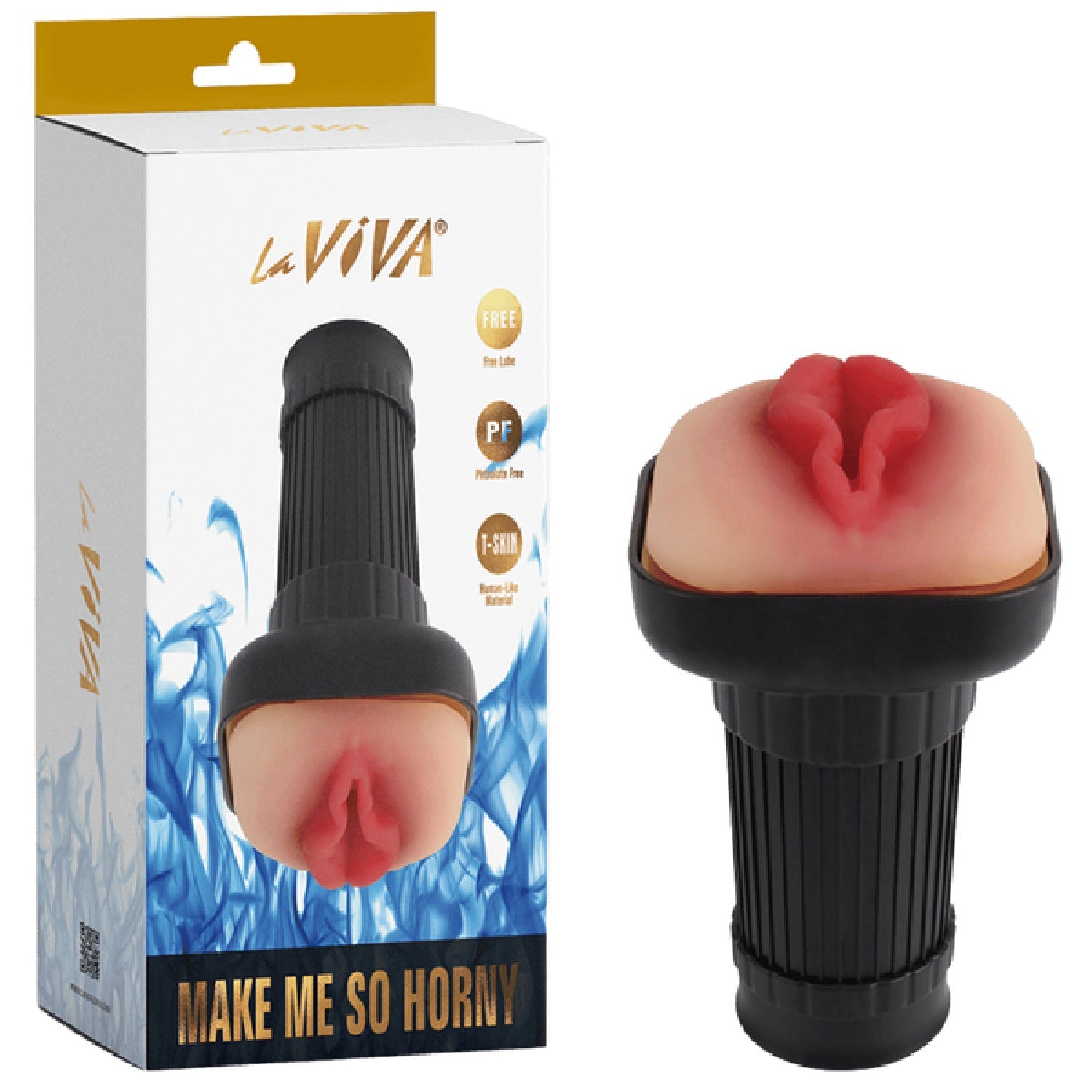Make Me So Horny – Realistic T-Skin Soft Lifelike Vagina Masturbator Secondary image