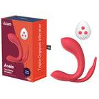 Acein – Remote-Controlled Waterproof Vibrator with 3 Motors and 10 Vibration Modes > Vibrators > Unconventional