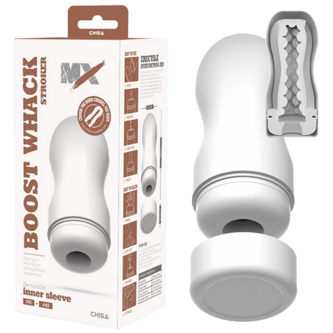 Boost Whack Stroker – Super-Soft 16cm TPE and ABS Male Stroker > Sex Toys For Men > Masturbators Cup