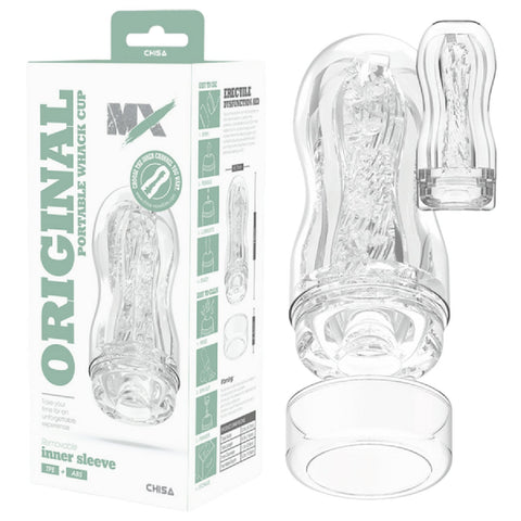Original Portable Whack Cup – Super-Soft Portable Cup Silicone Toy 16cm > Sex Toys For Men > Masturbators Cup