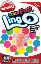 ColorPoP Quickie Ling O Tongue Vibrator – Wireless Disposable SEBS Silicone Vibrator > Sex Toys > Couples Toys