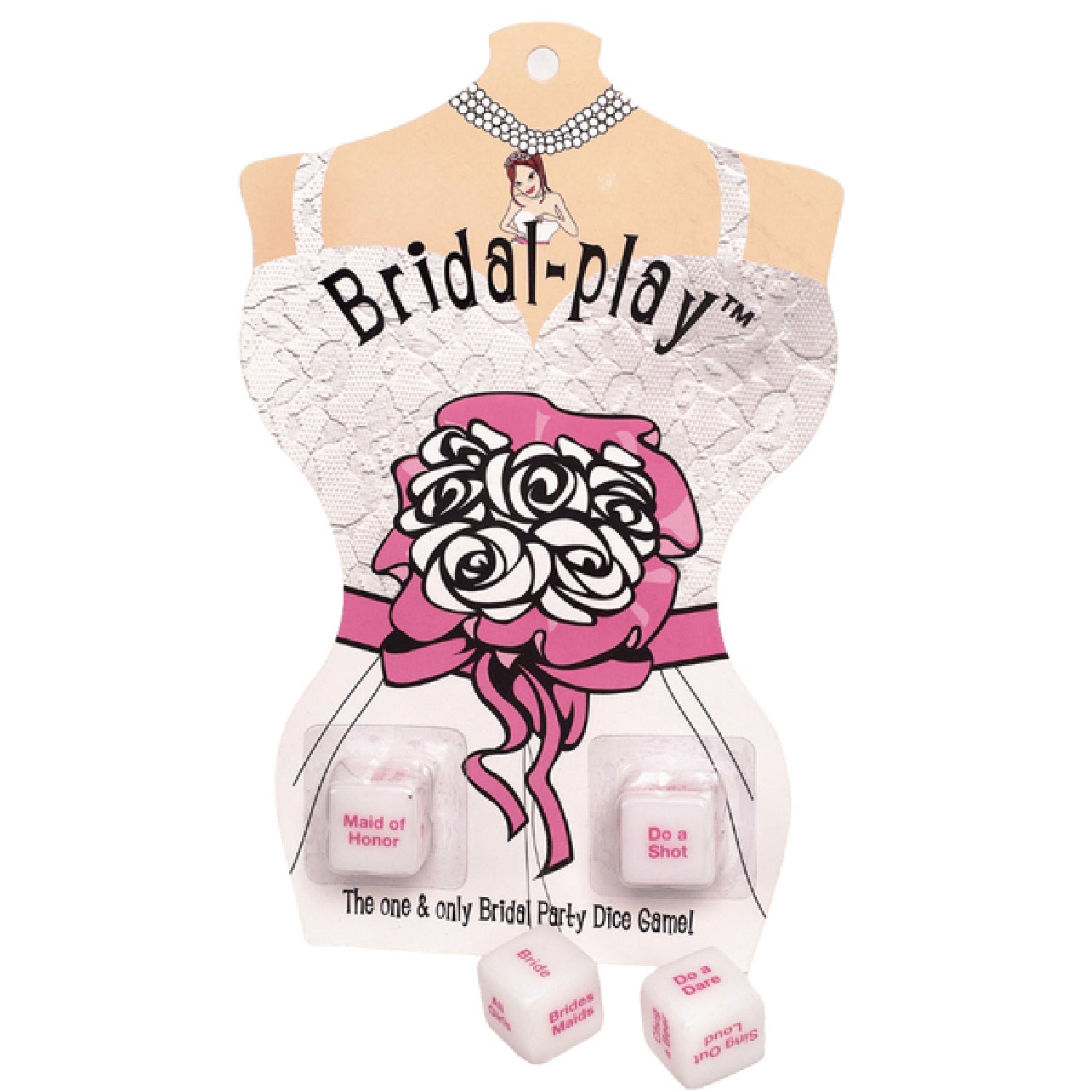Bridal Play Dice – Game Accessories > Novelties > Bachelor & Bachelorette Items