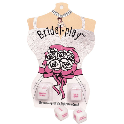 Bridal Play Dice – Game Accessories > Novelties > Bachelor & Bachelorette Items