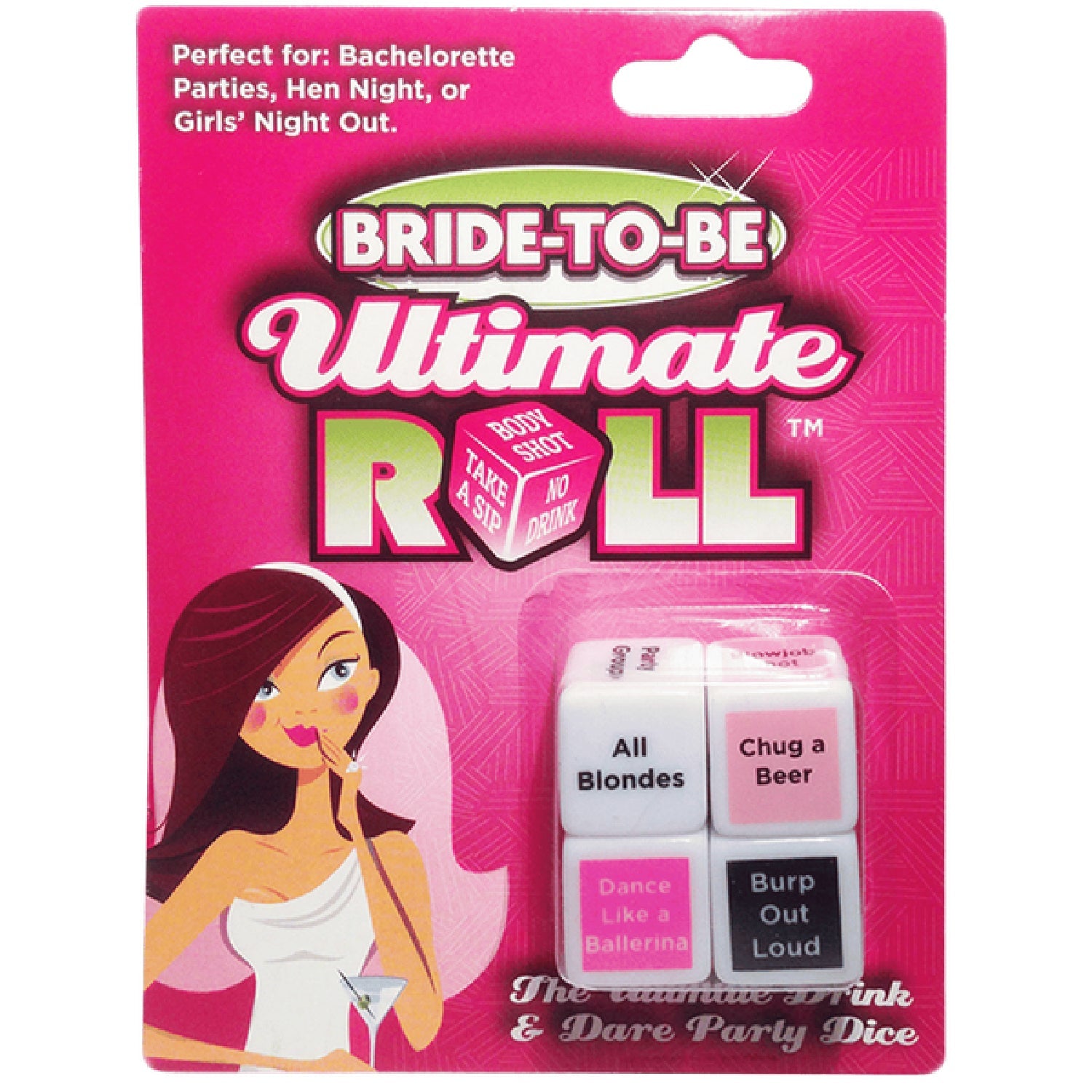 Bride to Be Ultimate Roll - Dice Game > Novelties > Bachelor & Bachelorette Items Main image