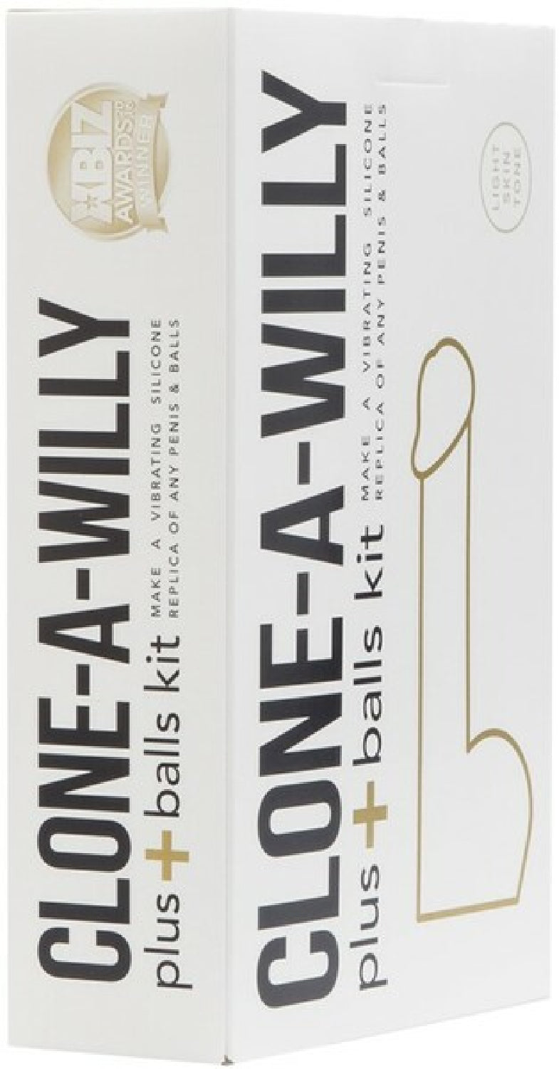 Clone-A-Willy Plus With Balls (Light Tone) > Dildos > Mould Your Own Kits Main image