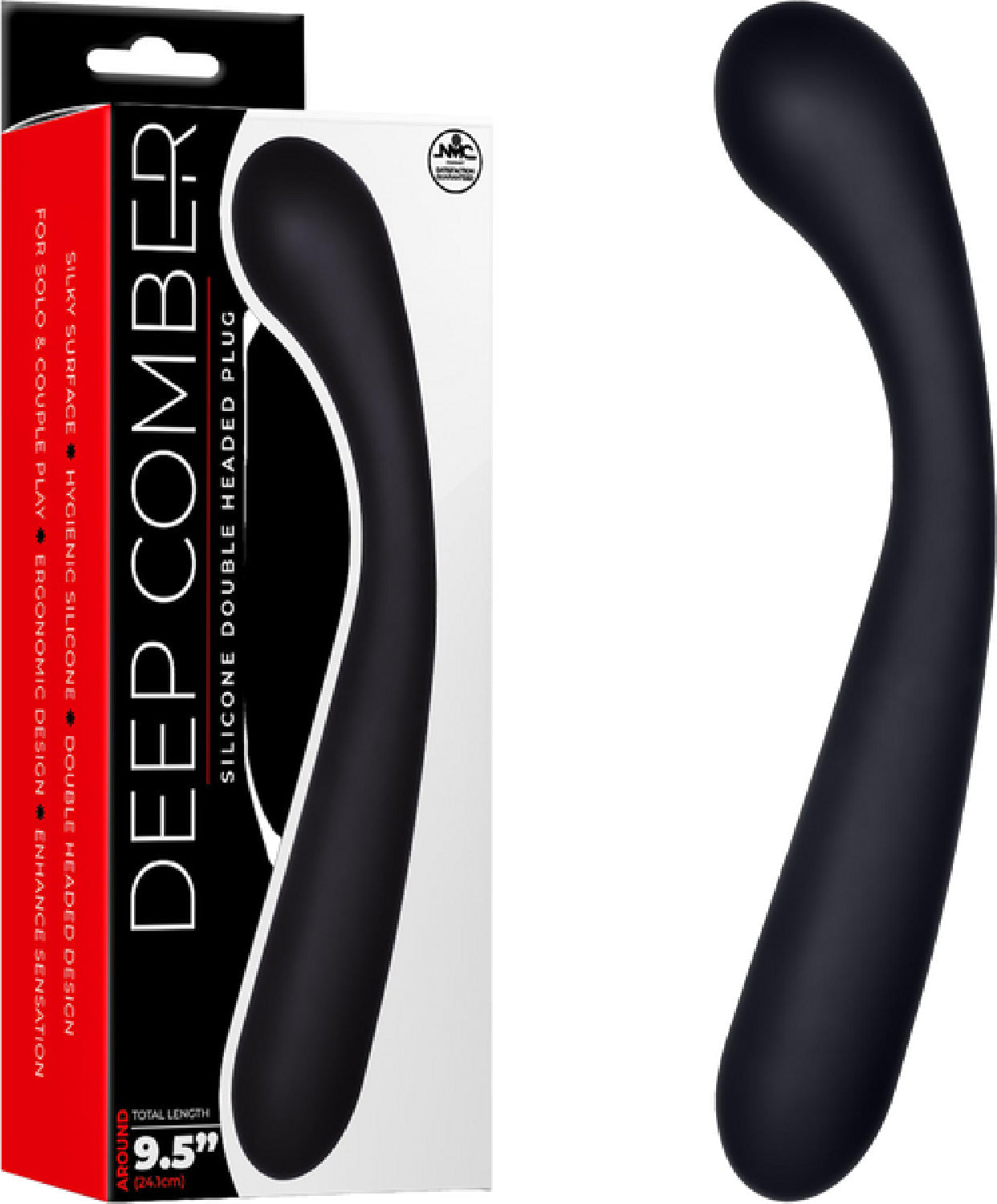 Deep Comber – Double Headed Ergonomic Silicone Vibrator 9.5 Inch Length > Vibrators > Standard Vibrators