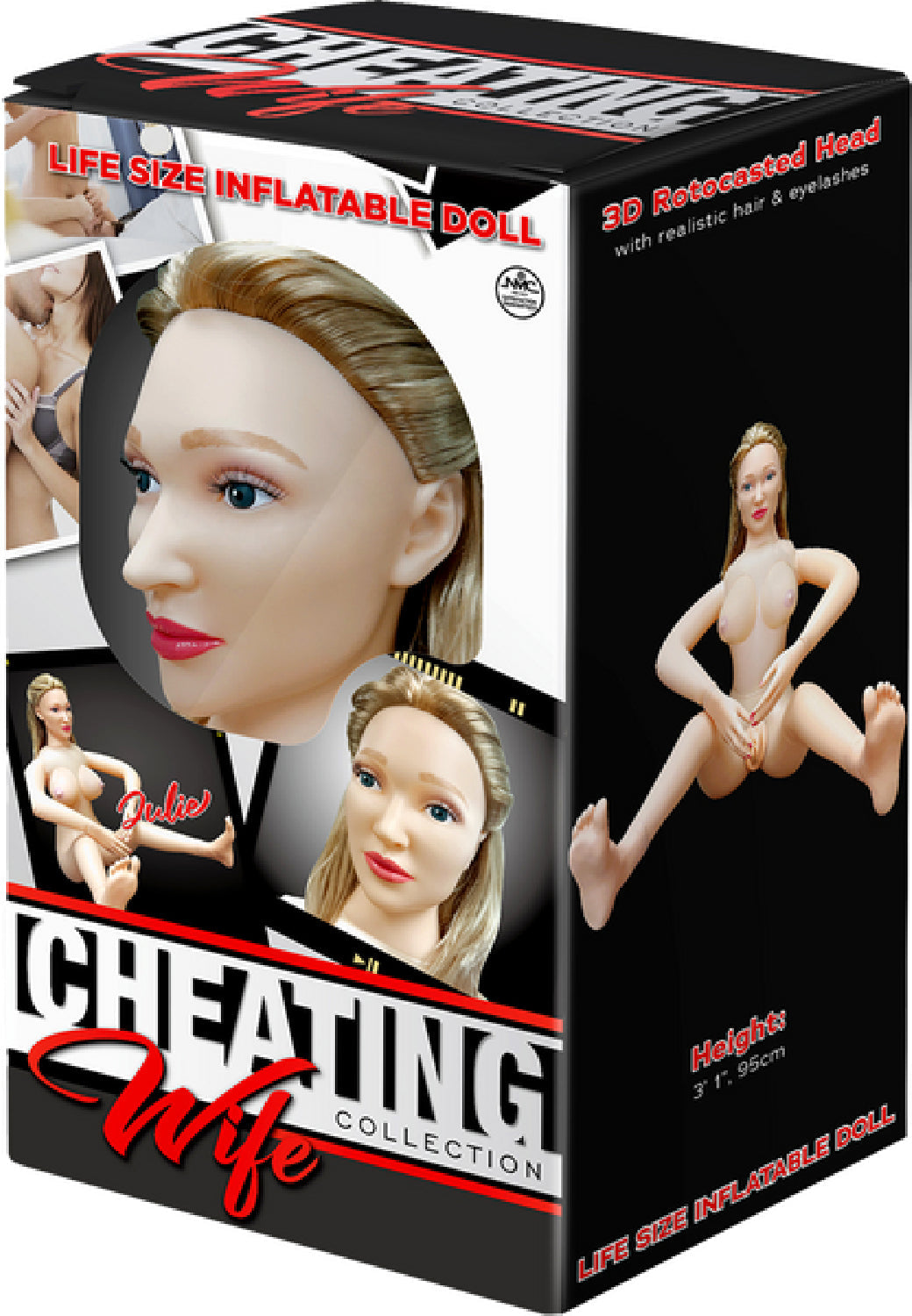 Julie Life Size Inflatable Doll (Flesh) – 3'1 Height Realistic Inflatable Doll > Sex Toys > Sex Dolls > Inflatable