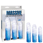 3 in 1 Extension Sleeve (Smoke) – High-Quality TPE Material Soft Flexible Sleeve with Multiple Sizes > Sex Toys For Men > Penis Sleeves