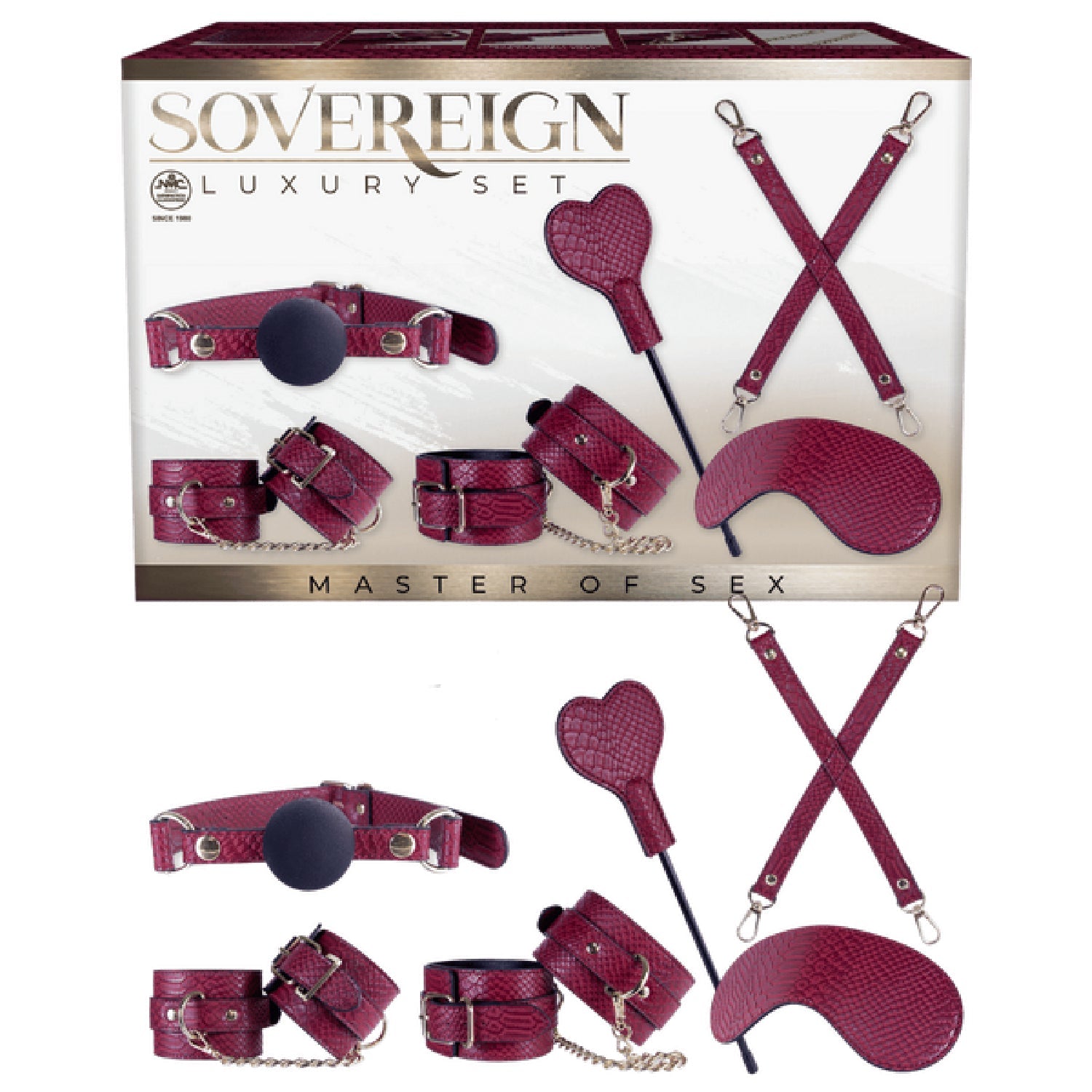 Sovereign Luxury Bondage Set – Luxury Bondage Kit Secondary image