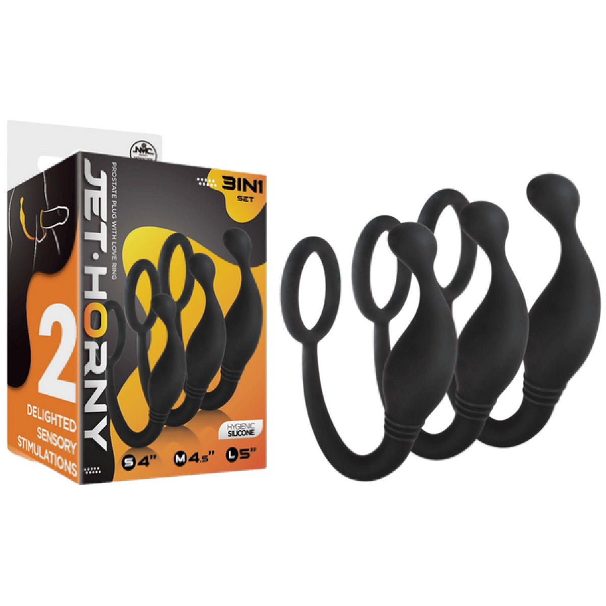 Prostate Plug Set – Hygienic Silicone 3-Piece Small, Medium, and Large Plugs > Anal Range > Prostate Plugs