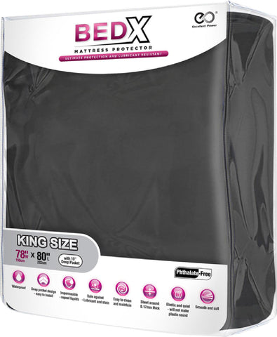 Bed X Mattress Protector – Twin | King > Bondage Gear > PVC Orgy Bedding