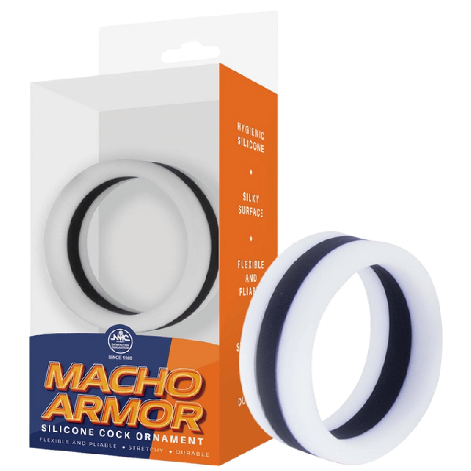 Silicone Cock Ring – Flexible Durable Hygienic Silicone Cock Ring Secondary image