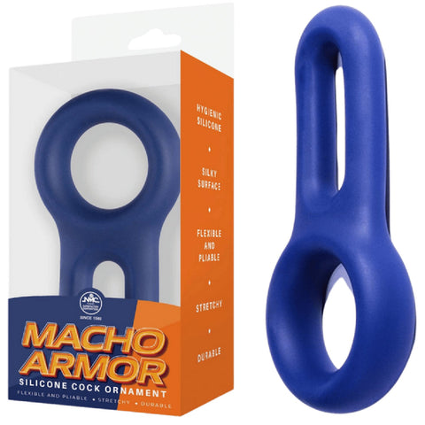 Silicone Cock and Ball Ring – Flexible Stretchy Durable Silicone Ring Blue > Cock Ring > Single