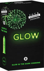 Four Seaons Glow N' Dark Condoms 8 Pack > Essentials > Condoms