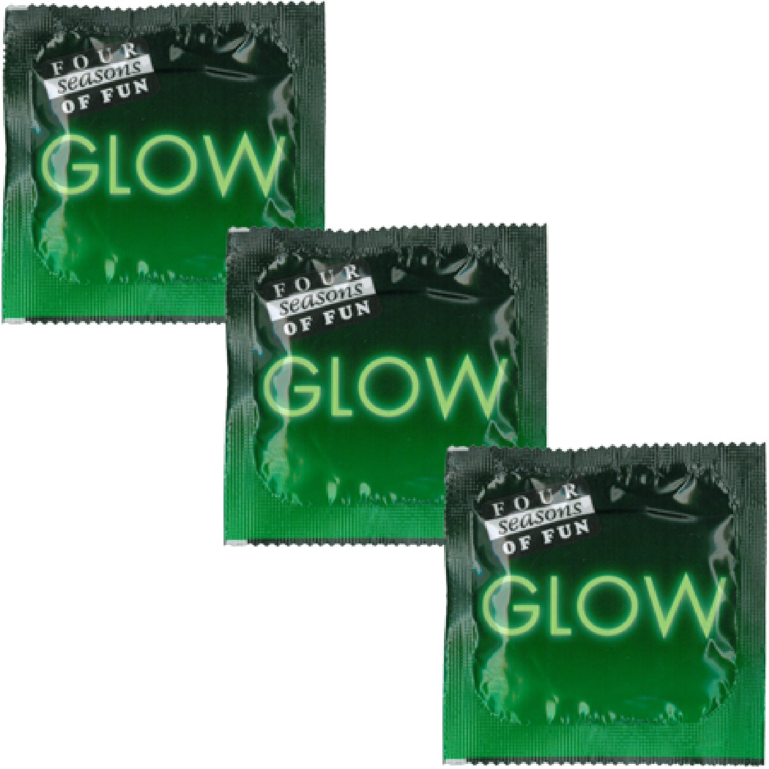 Four Seasons Glow N' Dark 144pc Bulk Pack > Essentials > Condoms