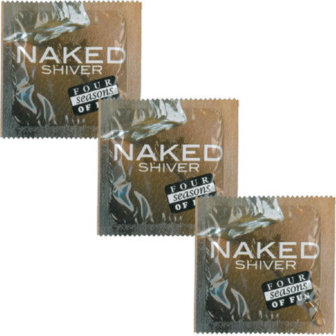Four Seasons Naked Shiver Condom - 144pc Bulk Pack > Essentials > Condoms