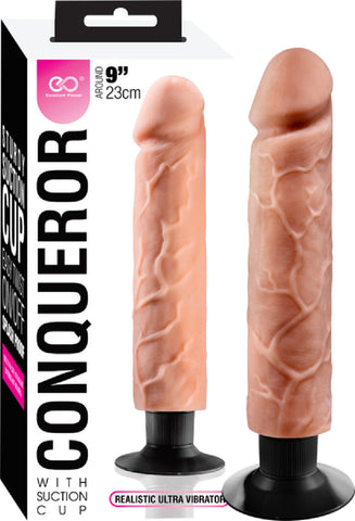 Conqueror 9 Inch Dildo > Dildos > Realistic Dildos