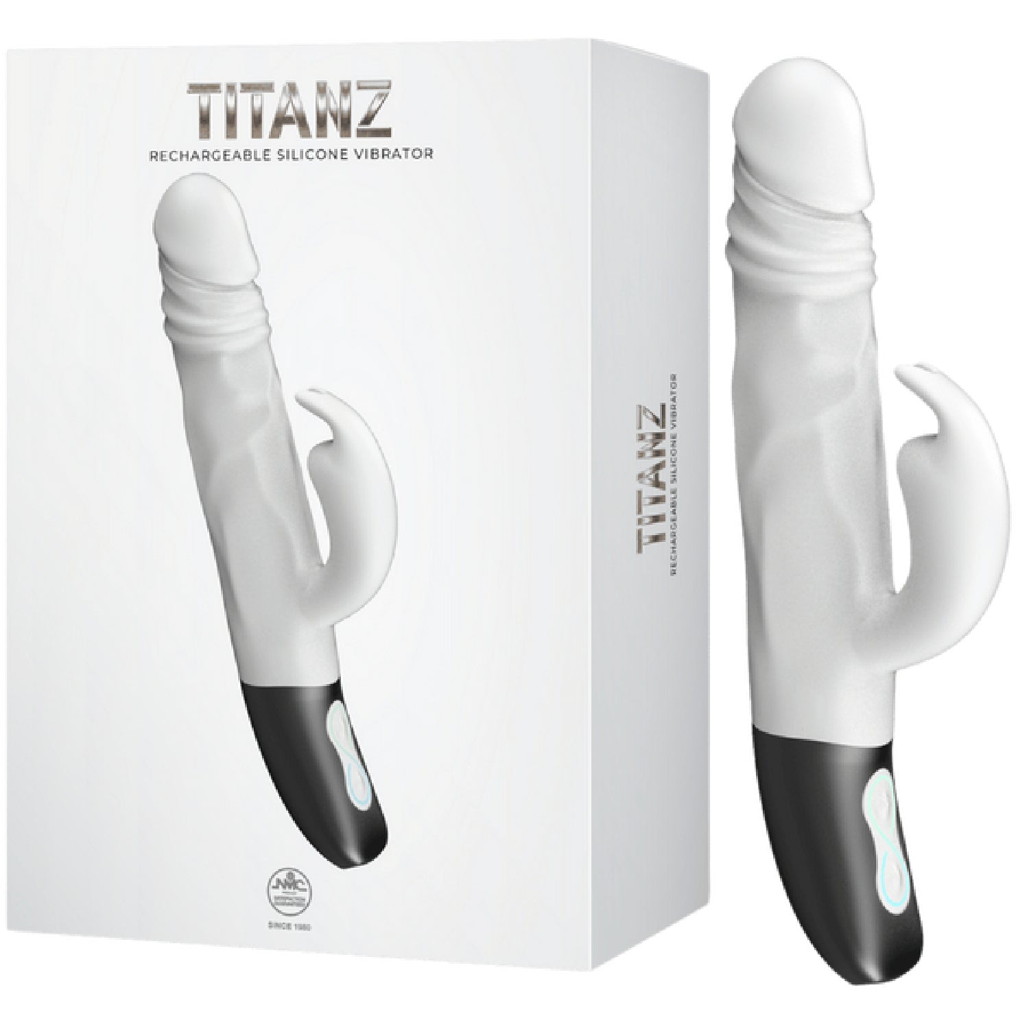 Rotating Rabbit Rechargeable Silicone Vibrator – 13cm Insertable Length Rabbit Vibrator > Vibrators > Ladies > Rabbit