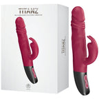 Rotating Rabbit Rechargeable Silicone Vibrator – 13cm Insertable Length Rabbit Vibrator > Vibrators > Ladies > Rabbit